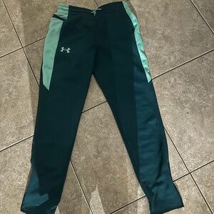 Under Armour Teal Sweatpants Sz YLG or Woman’s Small